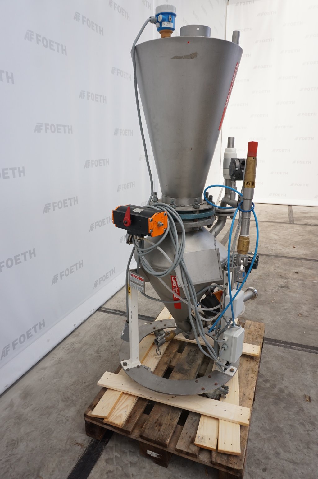 Maschine: GERICKE Type PTA 50 Conveying - Pneumatic conveying system Pneumatische Fördersysteme