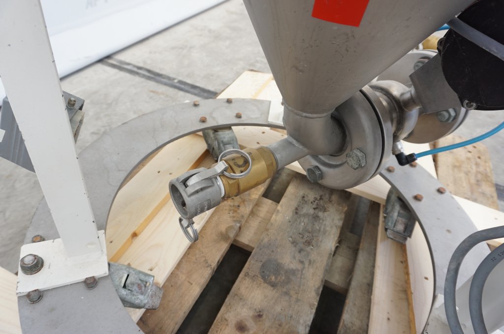 Maschine: GERICKE Type PTA 50 Conveying - Pneumatic conveying system Pneumatische Fördersysteme