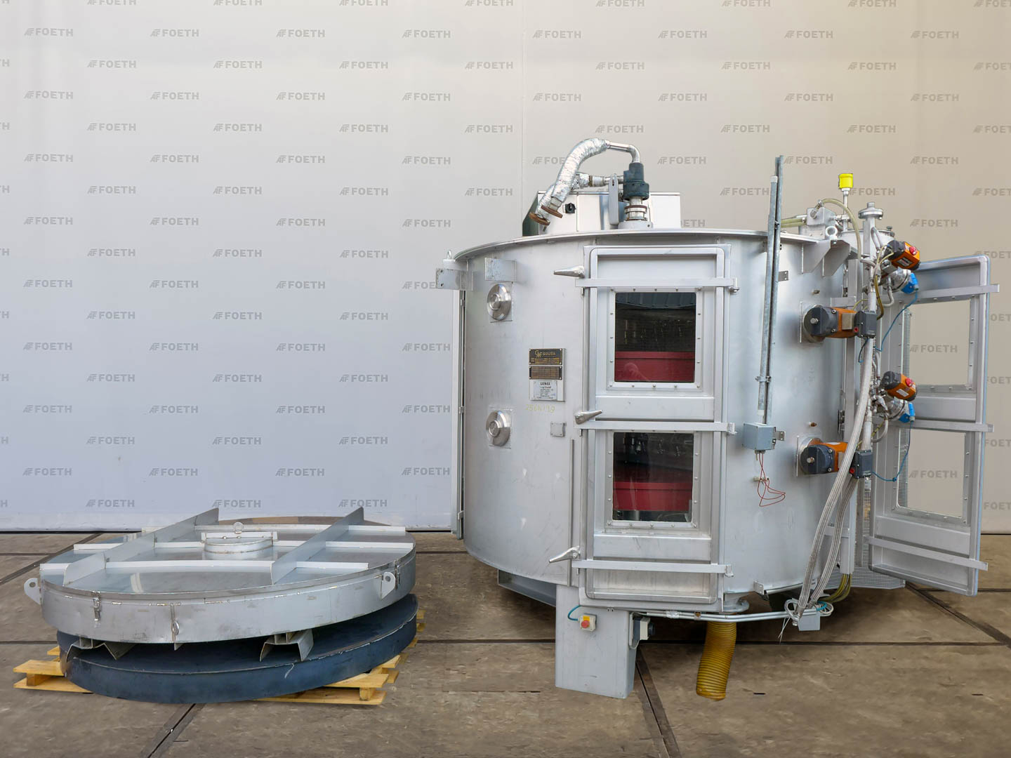 Maschine: GMF GOUDA Disc Pastillator Type DP20/2 - Belt cooler Bandkühler