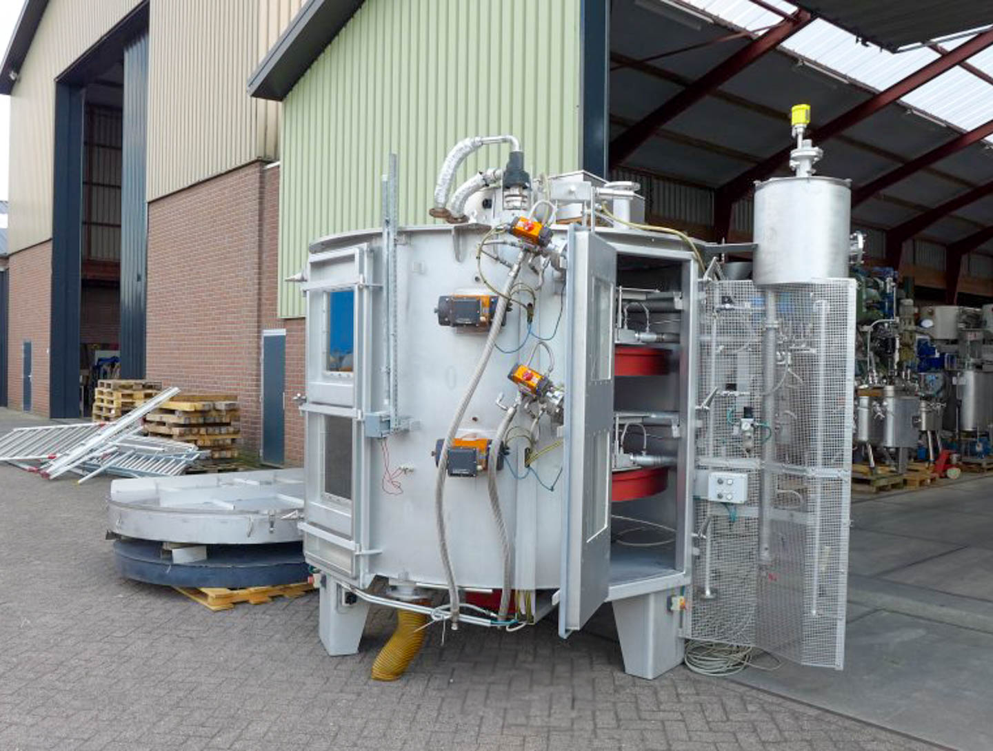 Maschine: GMF GOUDA Disc Pastillator Type DP20/2 - Belt cooler Bandkühler