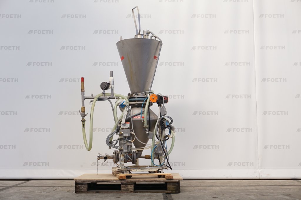 Maschine: GERICKE Type PTA 50 Conveying - Pneumatic conveying system Pneumatische Fördersysteme