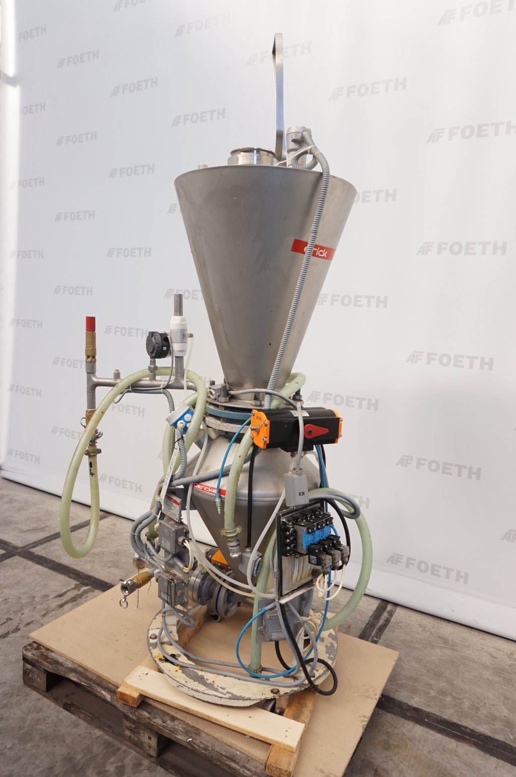 Maschine: GERICKE Type PTA 50 Conveying - Pneumatic conveying system Pneumatische Fördersysteme