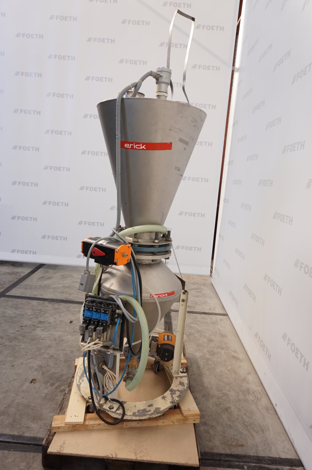 Maschine: GERICKE Type PTA 50 Conveying - Pneumatic conveying system Pneumatische Fördersysteme