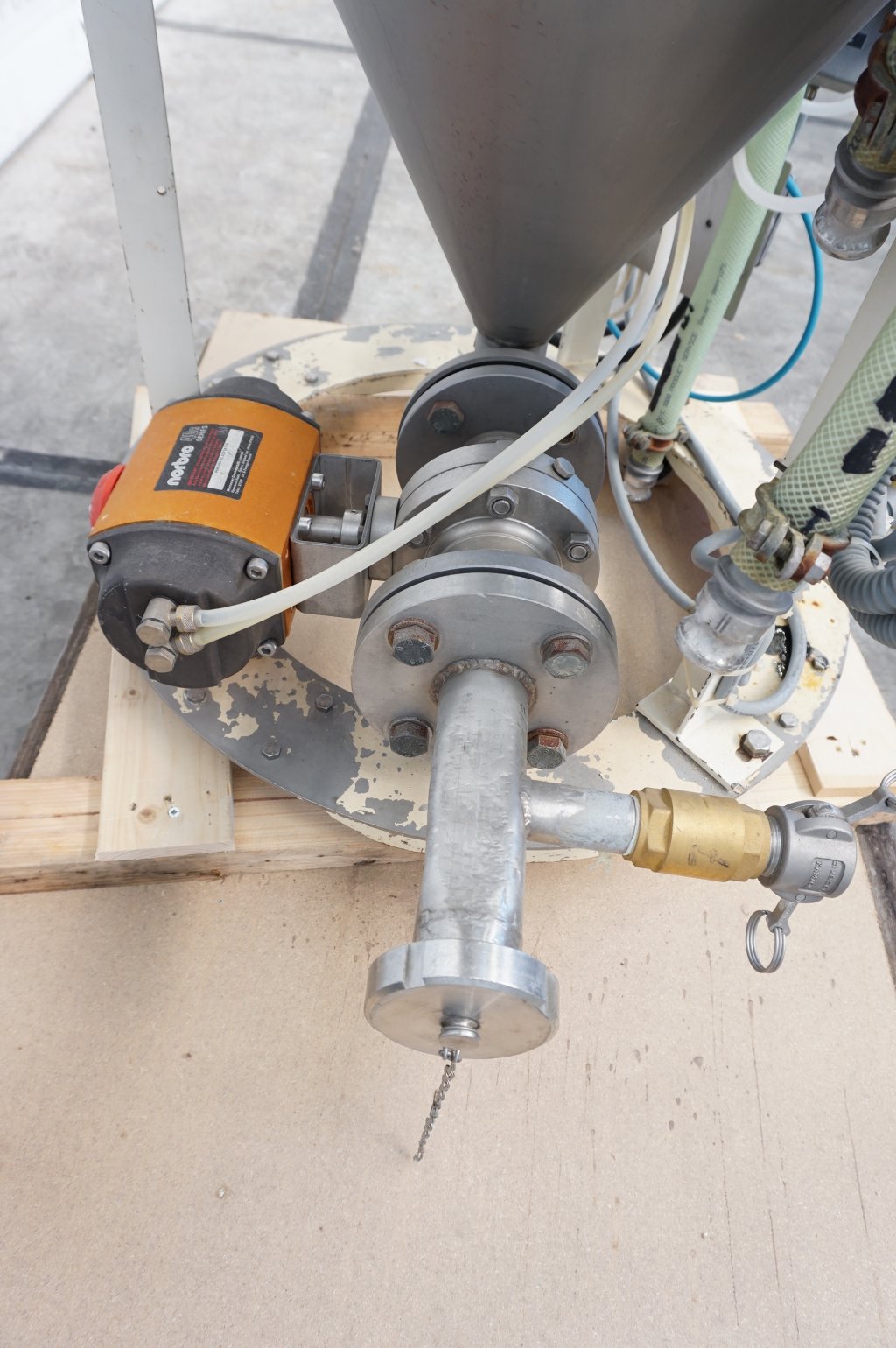 Maschine: GERICKE Type PTA 50 Conveying - Pneumatic conveying system Pneumatische Fördersysteme