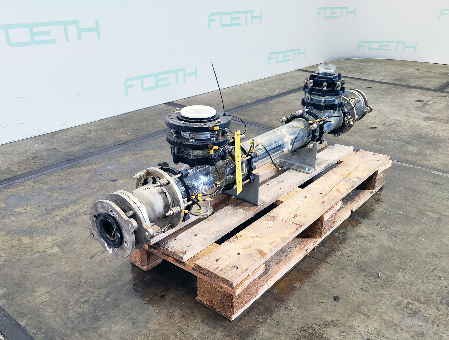 Maschine: QVF GLASSTECHNIK ROB DN100.SIC 05m² - Shell and tube heat exchanger Getränke