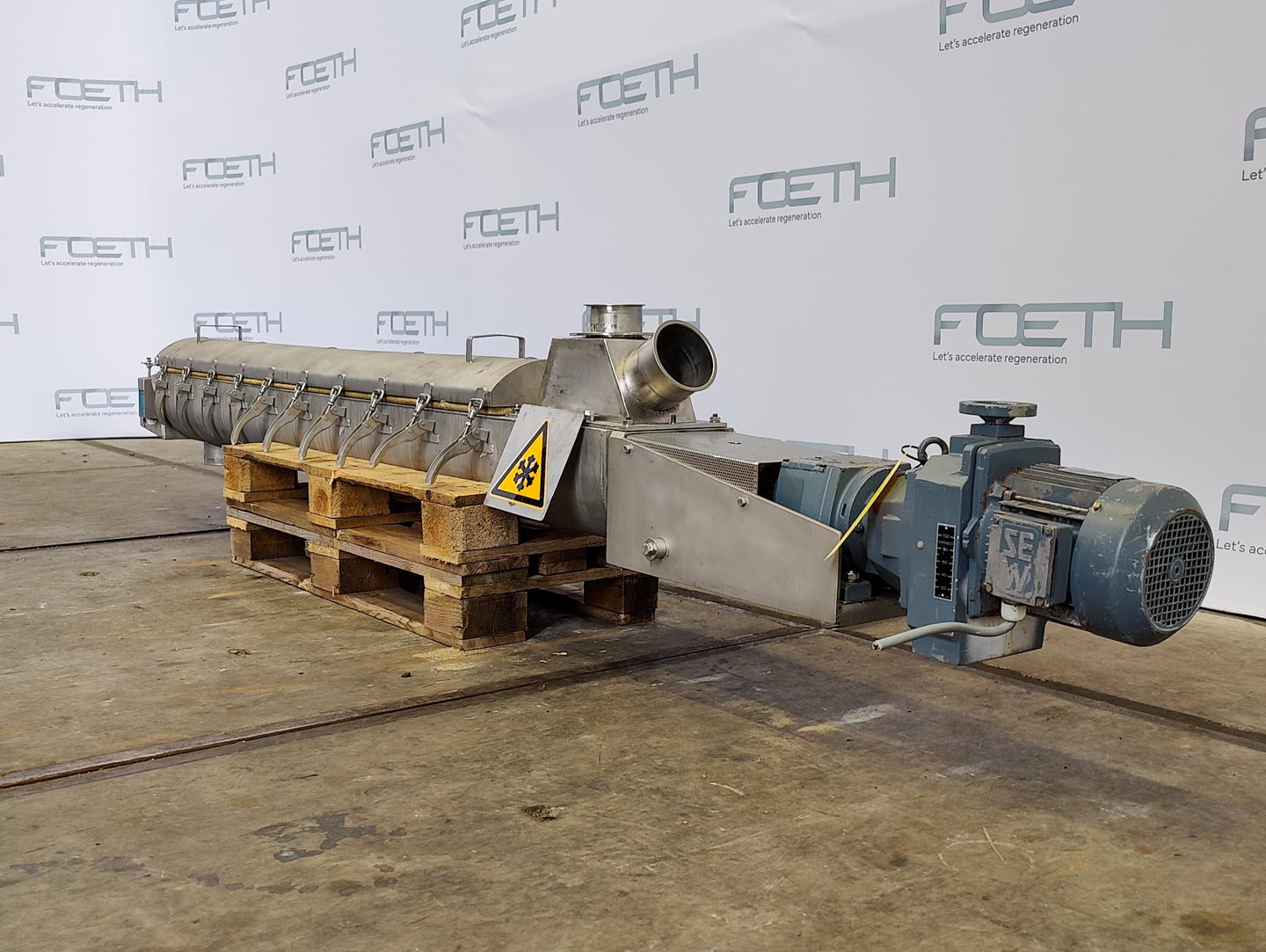 Maschine: LINDE LKS 120/2000 - Horizontal screw conveyor Getränke