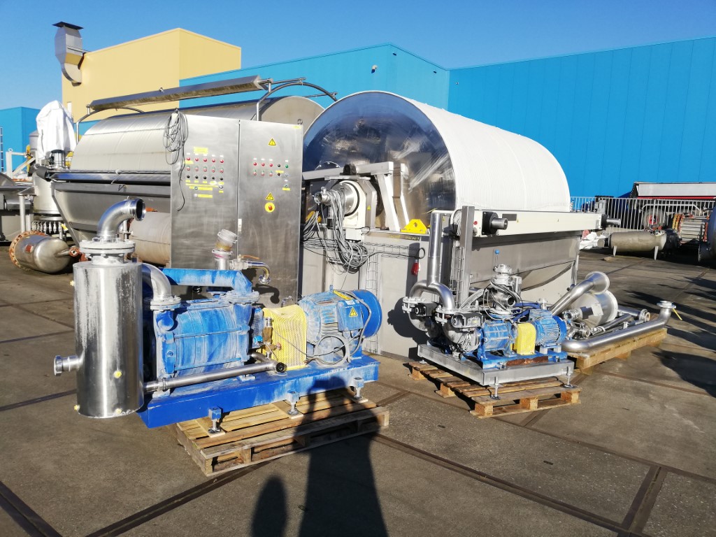 Maschine: NIVOBA VEENDAM FS 250-32L - Rotating vacuum filter Rotierende Vakuumfilter