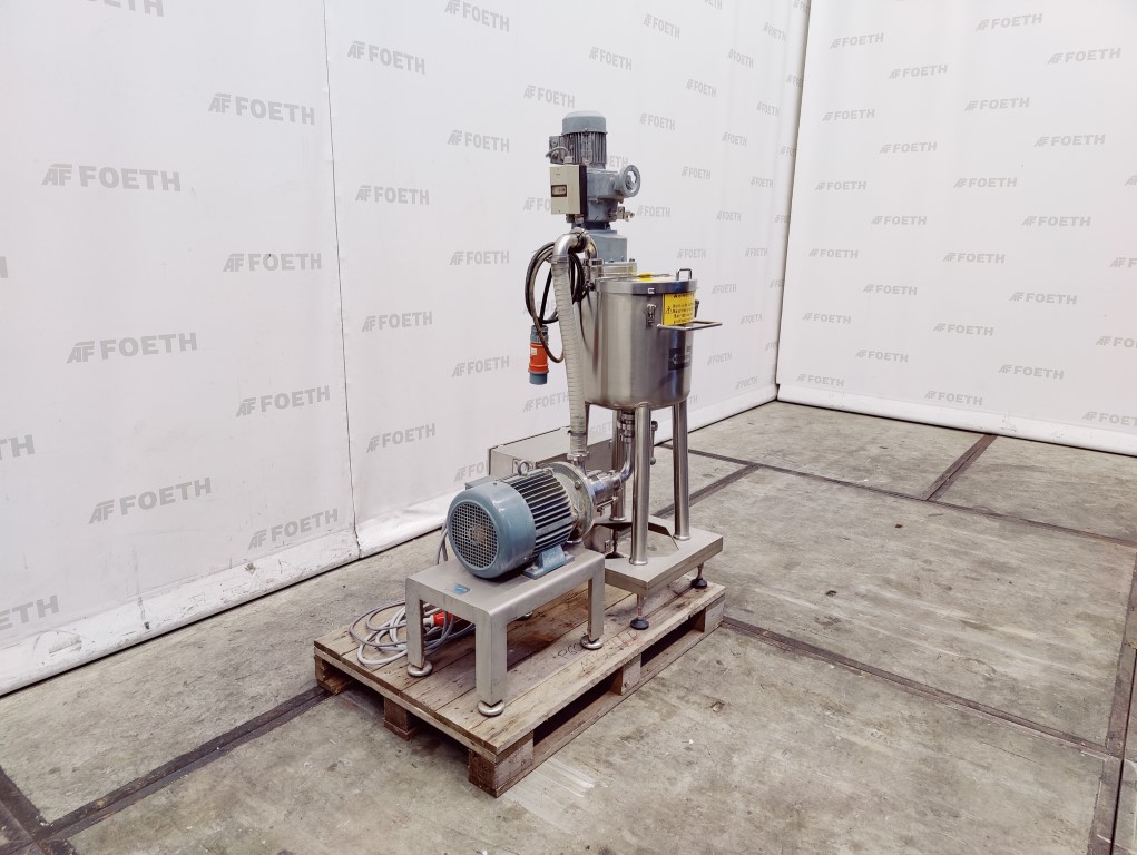 Maschine: ROMACO KORUMA Disho 0/100 Dispersing and Homogenising - Inline m In-Line-Mischer