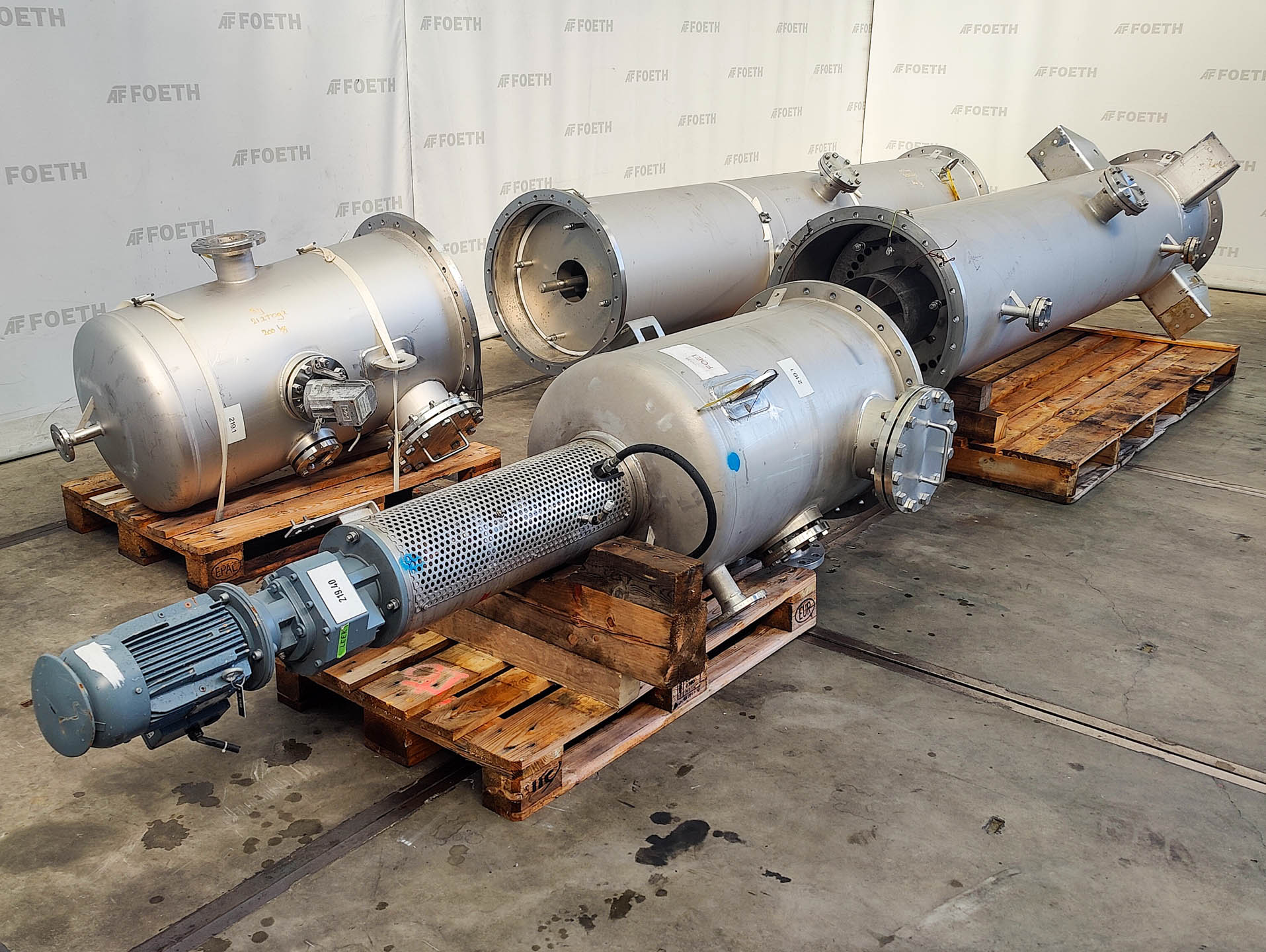 Maschine: KUEHNI EMS 600/9 - ECR 600/4itated Column - Extraktionsgeräte