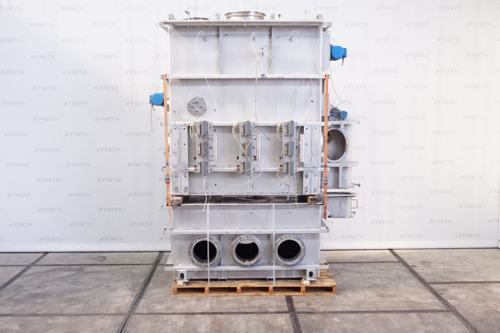 Maschine:  Plug Flow Flex XE 0,60 2/1:0   Fluid bed dryer con Fließsbetttrockner Kontinu