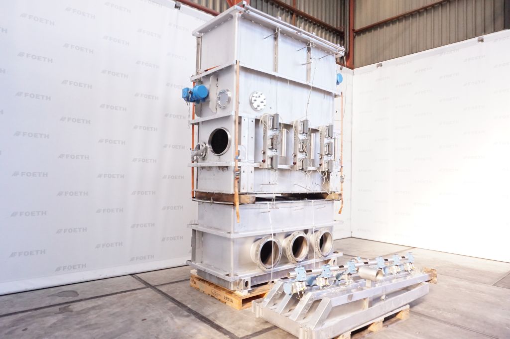 Maschine:  Plug Flow Flex XE 0,60 2/1:0   Fluid bed dryer con Fließsbetttrockner Kontinu