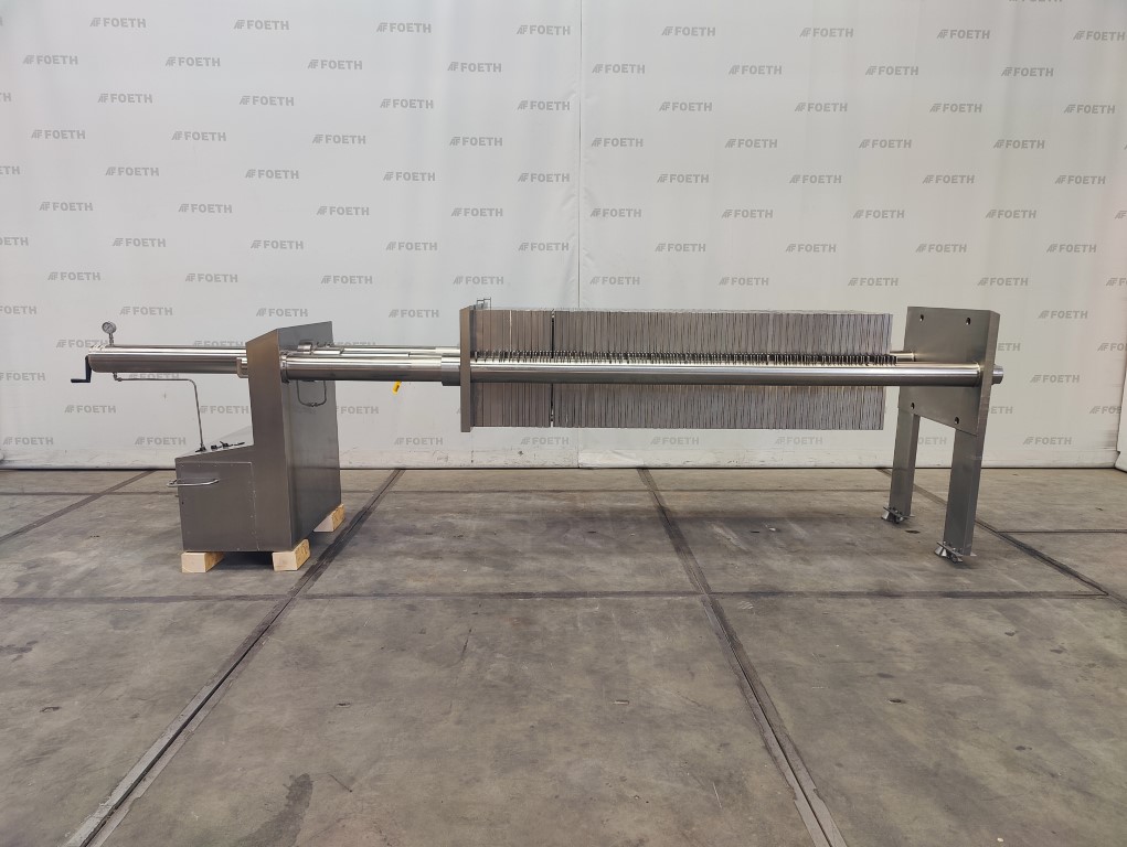 Maschine: STRASSBURGER FILTER SF600 - Filterpress Filterpressen