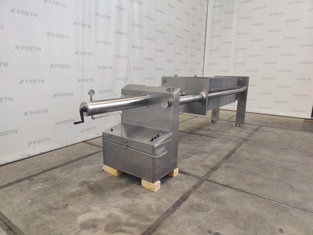 Maschine: STRASSBURGER FILTER SF600 - Filterpress Filterpressen