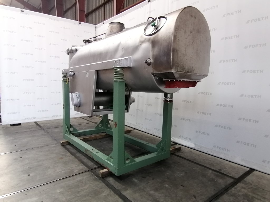 Maschine: NIRO ATOMIZER VFI/G/A 2,5 - Fluid bed dryer continuous Fließsbetttrockner Kontinu