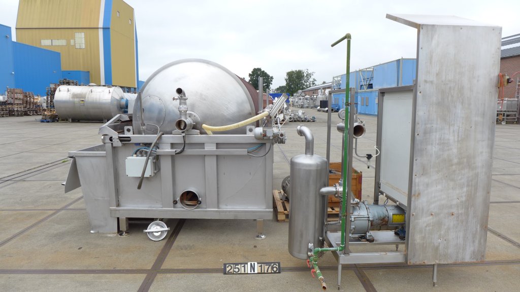 Maschine: SPADONI ASSO 15 - Rotating vacuum filter Rotierende Vakuumfilter