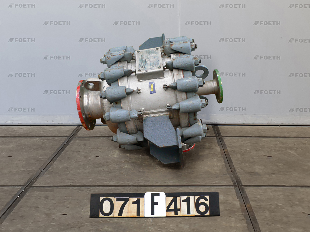 Maschine: CARL CANZLER 4,2m² spiral heat exchanger - Shell and tube hea Getränke