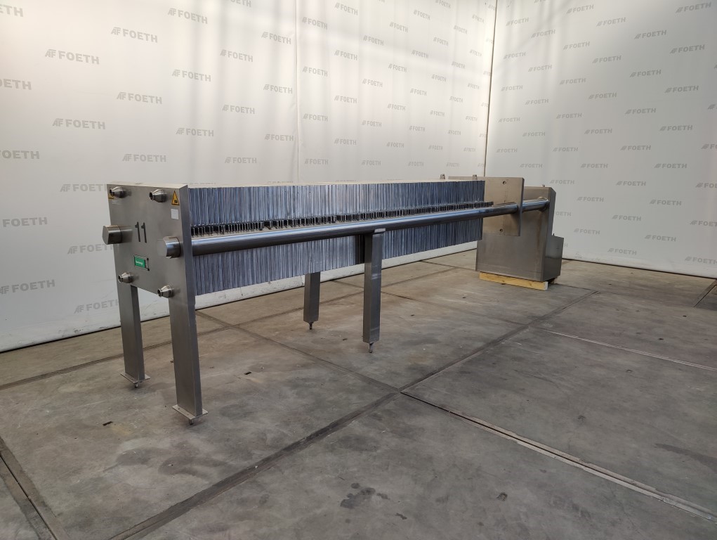 Maschine: STRASSBURGER FILTER Number 11 - Filterpress Filterpressen