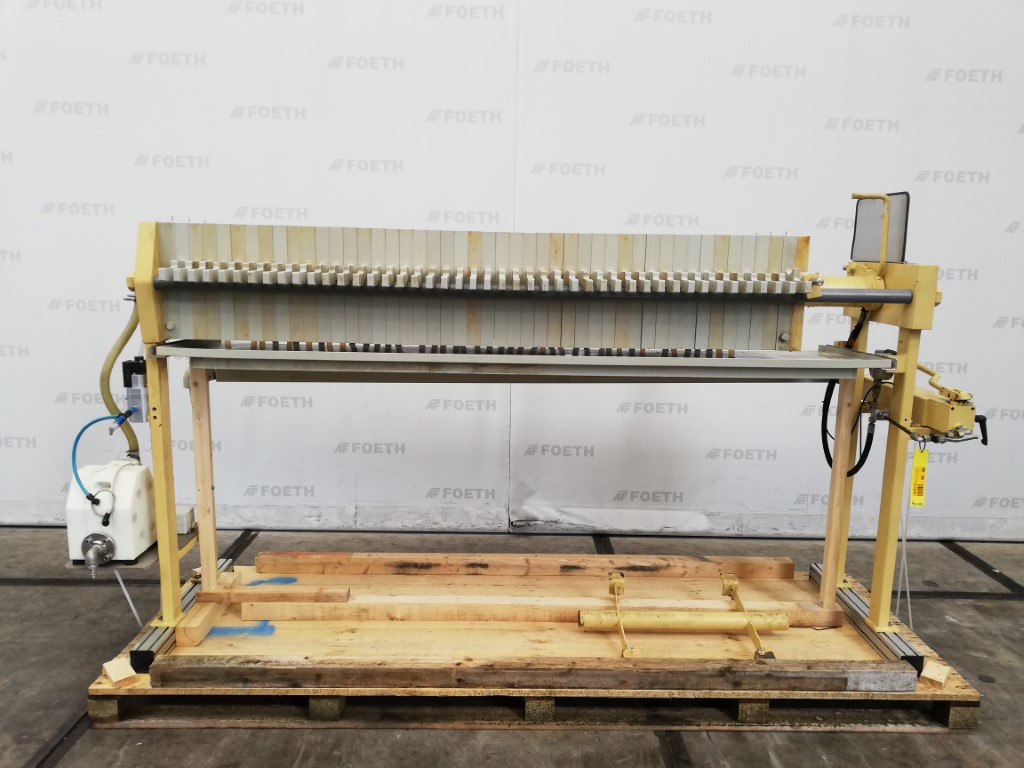 Maschine: ANDRITZ SEPARATION Figur 021 14 - Filterpress Filterpressen