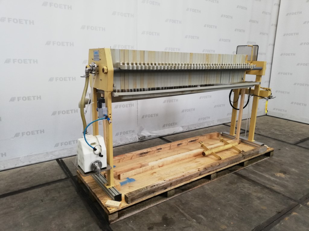 Maschine: ANDRITZ SEPARATION Figur 021 14 - Filterpress Filterpressen