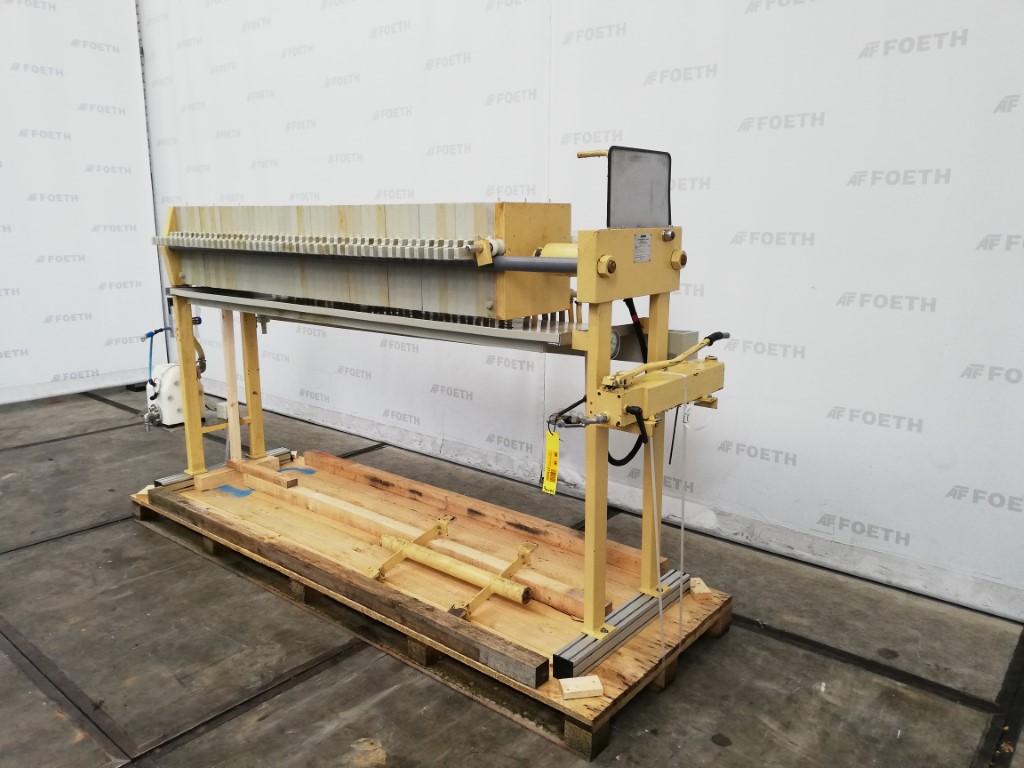 Maschine: ANDRITZ SEPARATION Figur 021 14 - Filterpress Filterpressen
