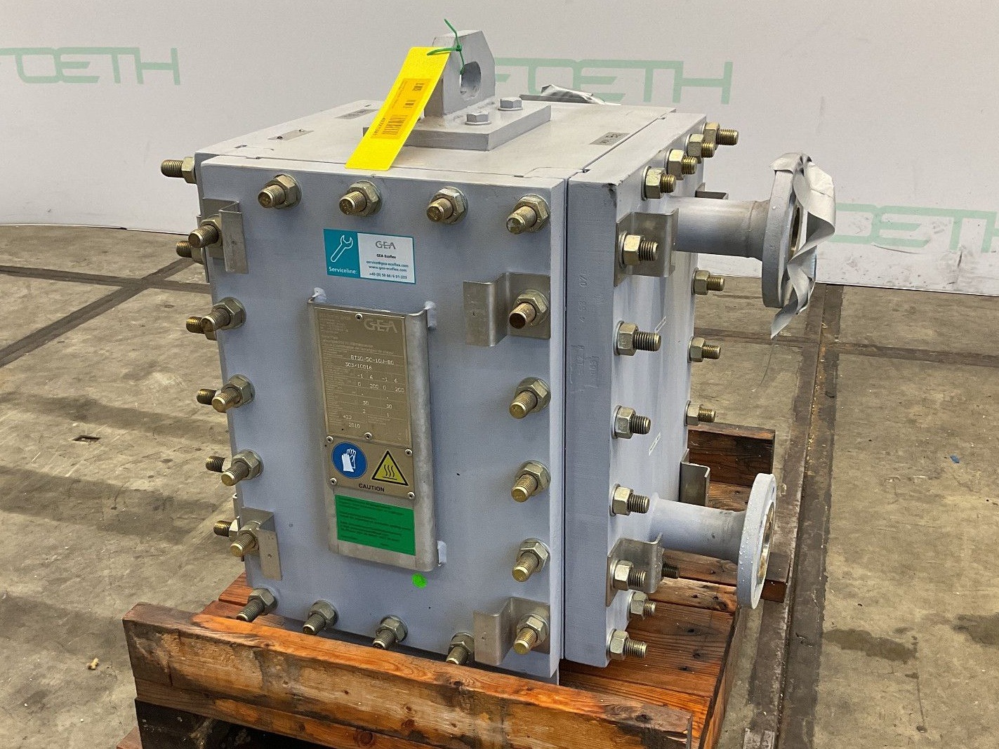 Maschine: GEA PHE SYSTEMS BT30-5C-10V-80 - Plate heat exchanger Plattenwärmetauscher