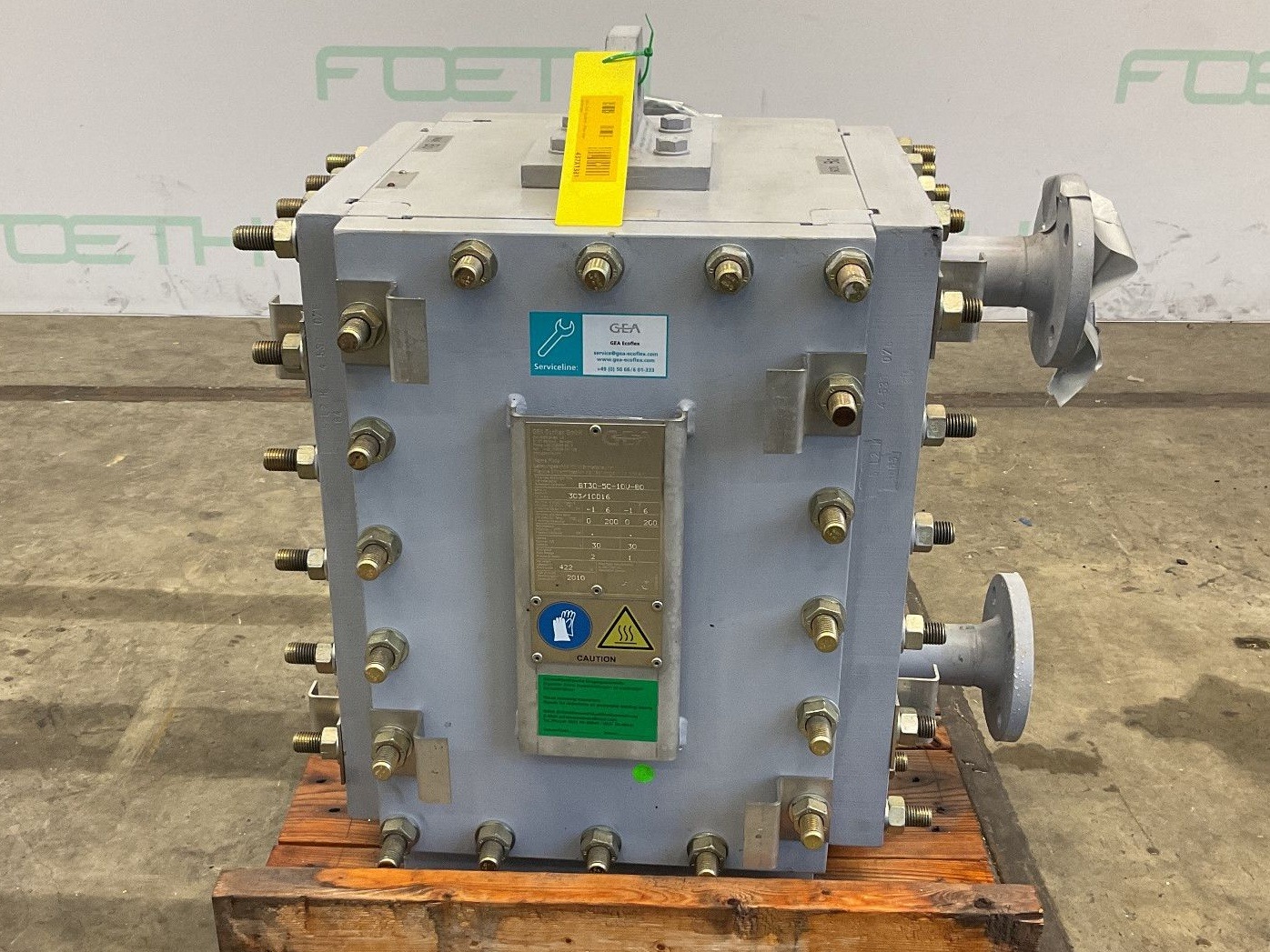 Maschine: GEA PHE SYSTEMS BT30-5C-10V-80 - Plate heat exchanger Plattenwärmetauscher