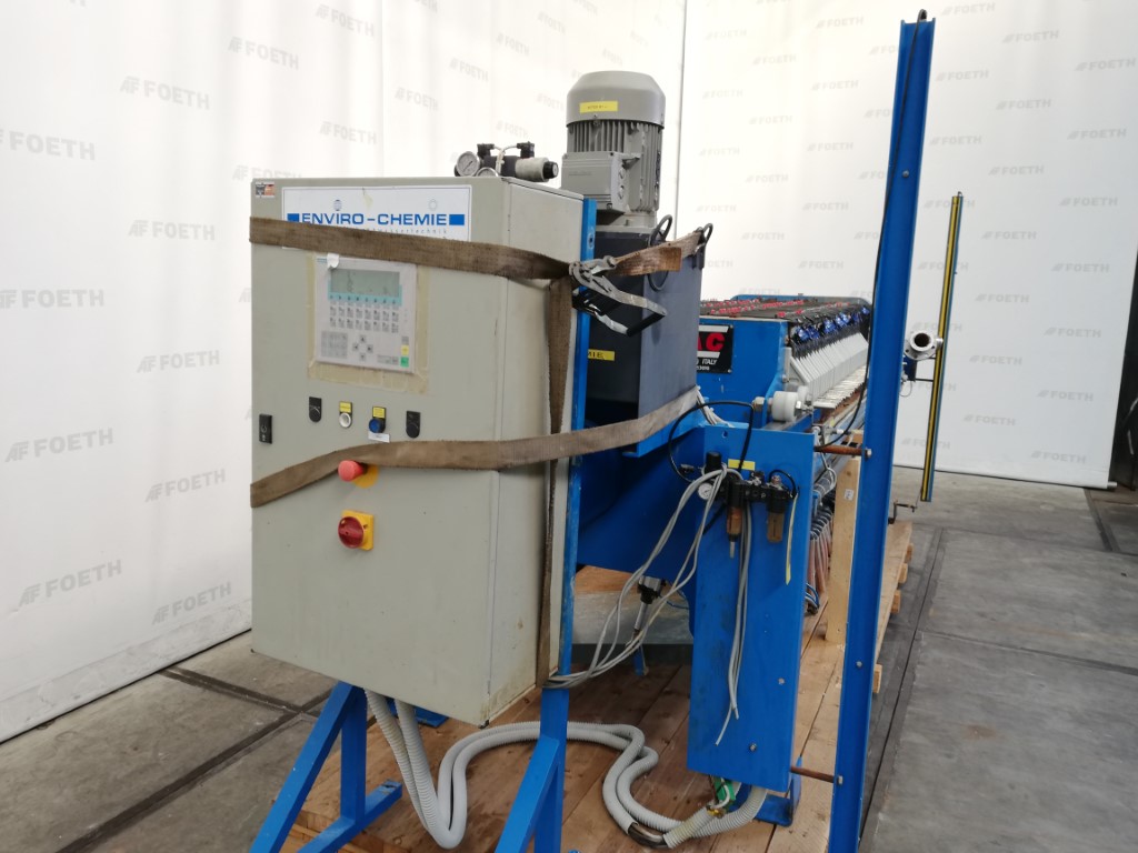 Maschine: FILMAC Filtropressa BC-800.40(35).25 - Filterpress Filterpressen