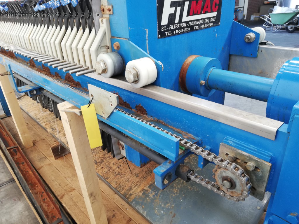 Maschine: FILMAC Filtropressa BC-800.40(35).25 - Filterpress Filterpressen