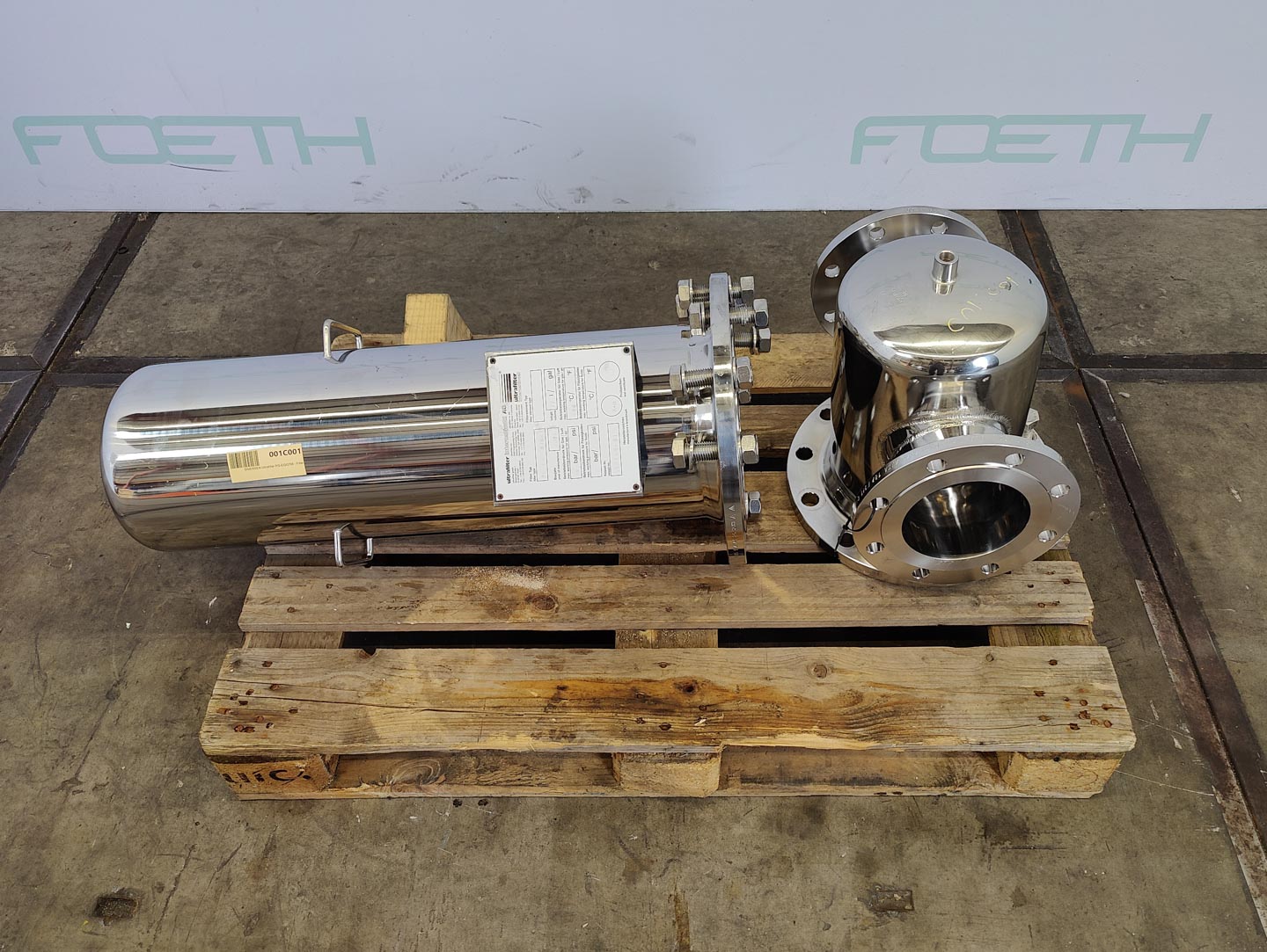 Maschine: ULTRAFILTER Gas filter PG-EG 0768 - Candle filter Kerzenfilter