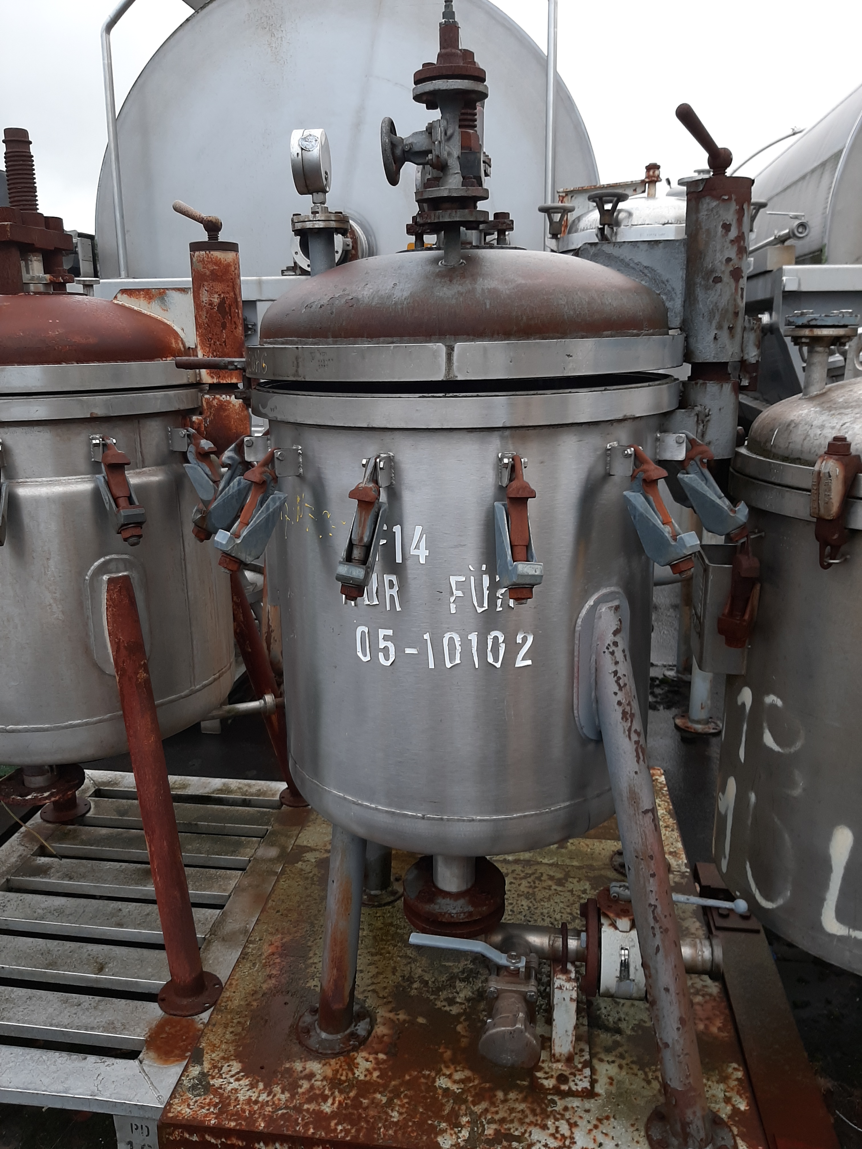 Maschine: SEITZ - WERKE Horizontal plate filter Horizontalplattenfilter