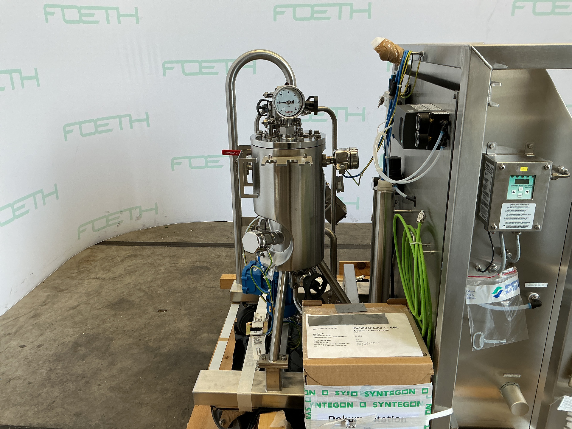 Maschine: PHARMATEC 6 Ltr mobile pharma reactor - NEW - Stainless Stee Organische Stoffe