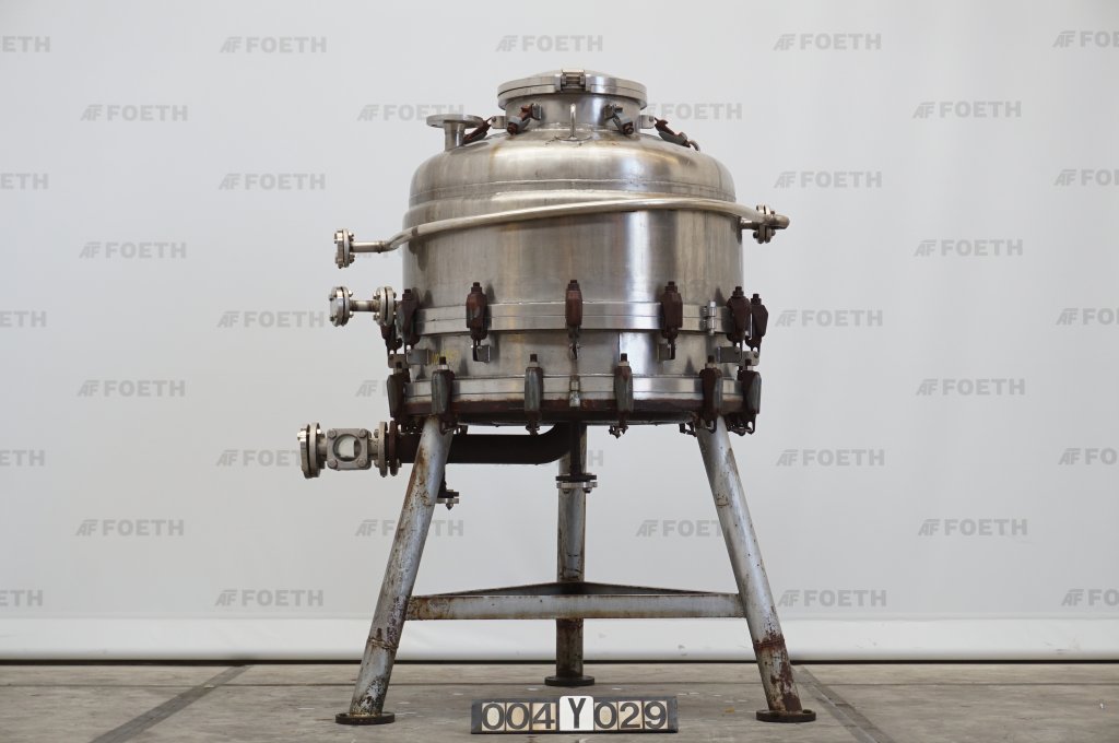 Maschine: SEITZ - WERKE EF 100/500 CW (0.75 m²) - Nutsche filter Nutschenfilter