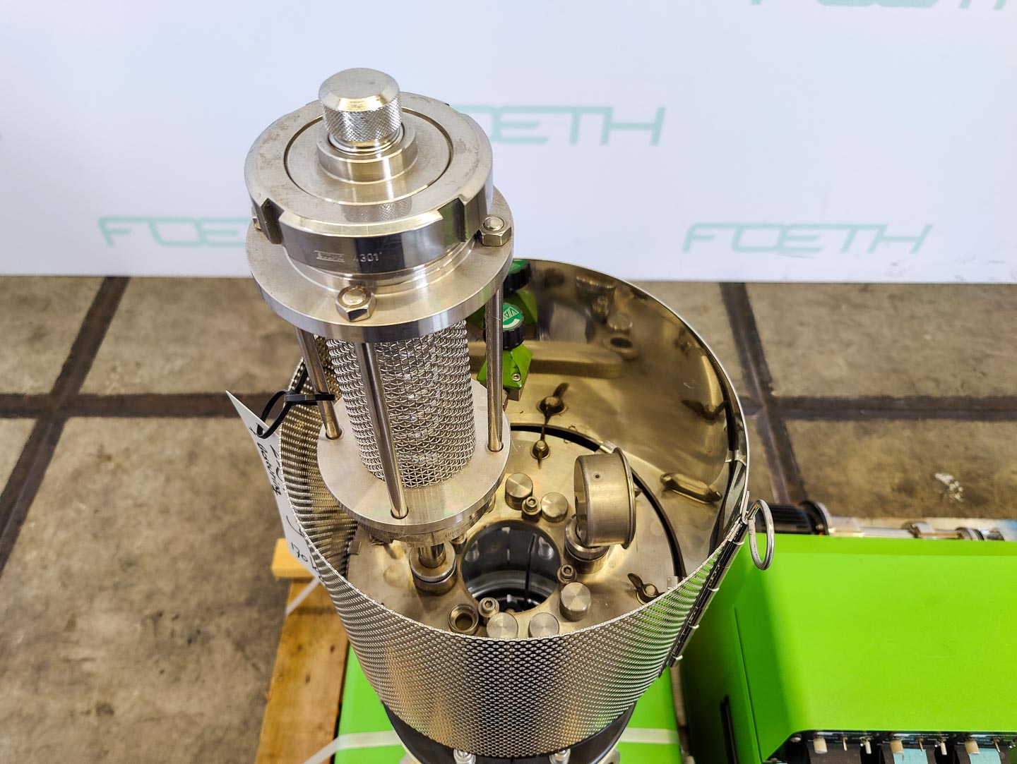 Maschine: MBR BIO REACTOR FERMENTOR Labor 7Ltr. - Stainless Steel Reactor Lösungsmittel