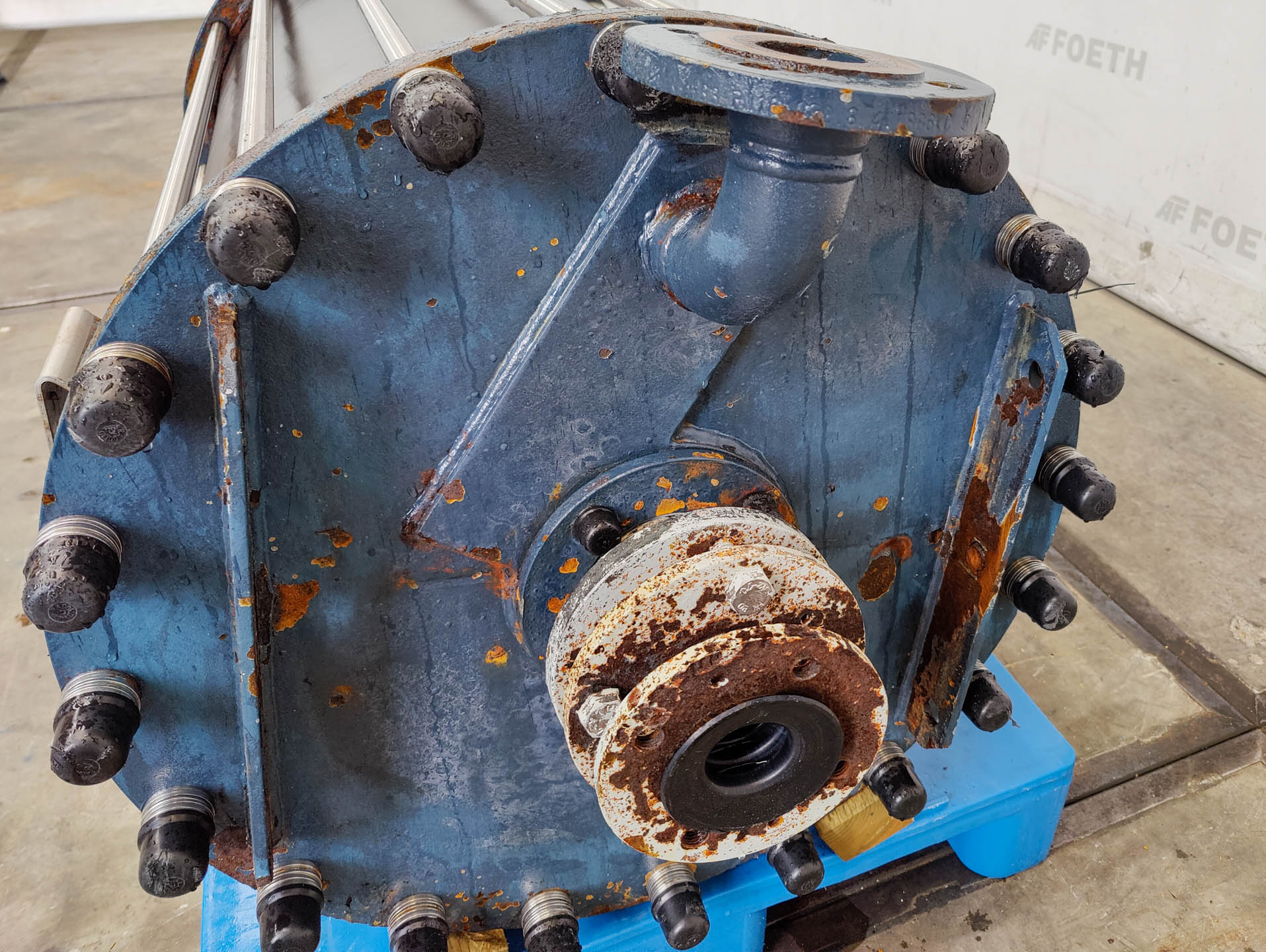 Maschine: GAB NEUMANN R-11,5-04/02 Ringnut - Shell and tube heat exchang Kunststoff und Gummi