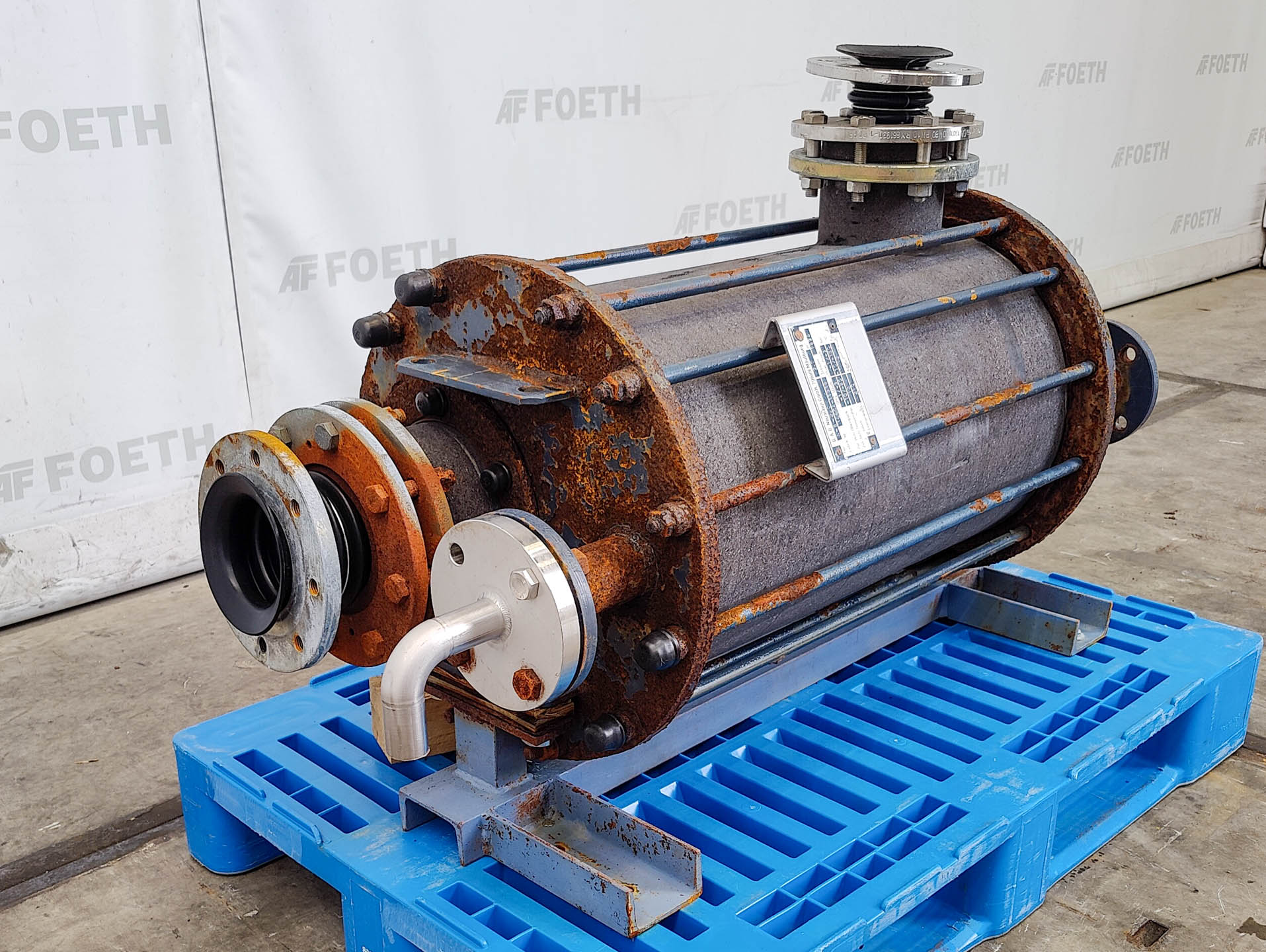 Maschine: GAB NEUMANN N-B-2.0 - Shell and tube heat exchanger Kunststoff und Gummi