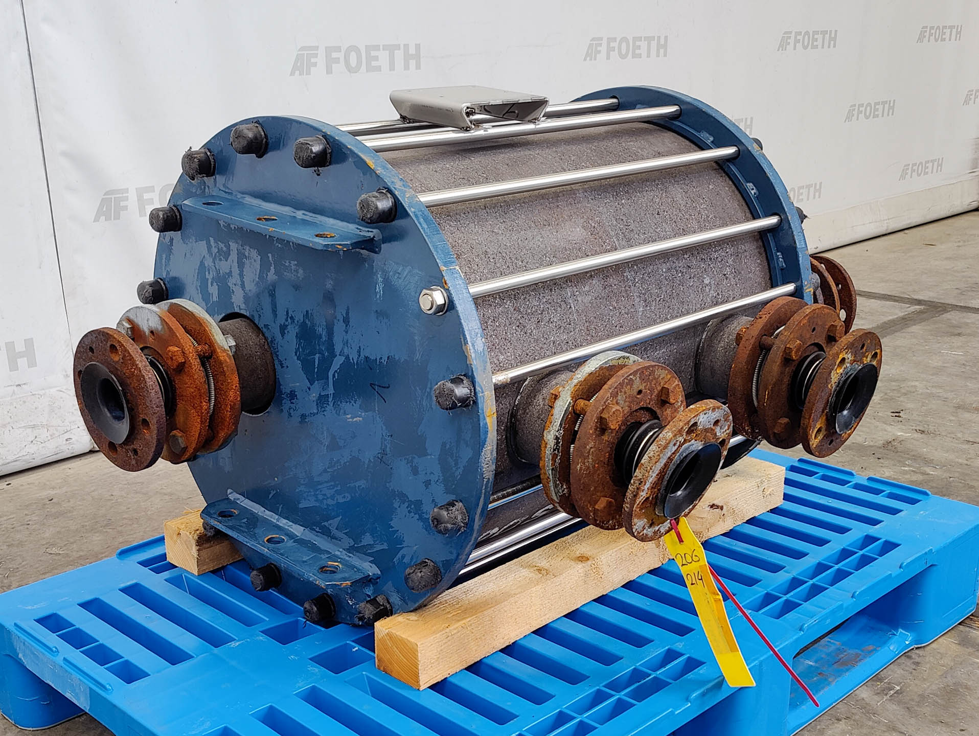 Maschine: GAB NEUMANN H-B-3,2 Ringnut - Shell and tube heat exchanger Kunststoff und Gummi