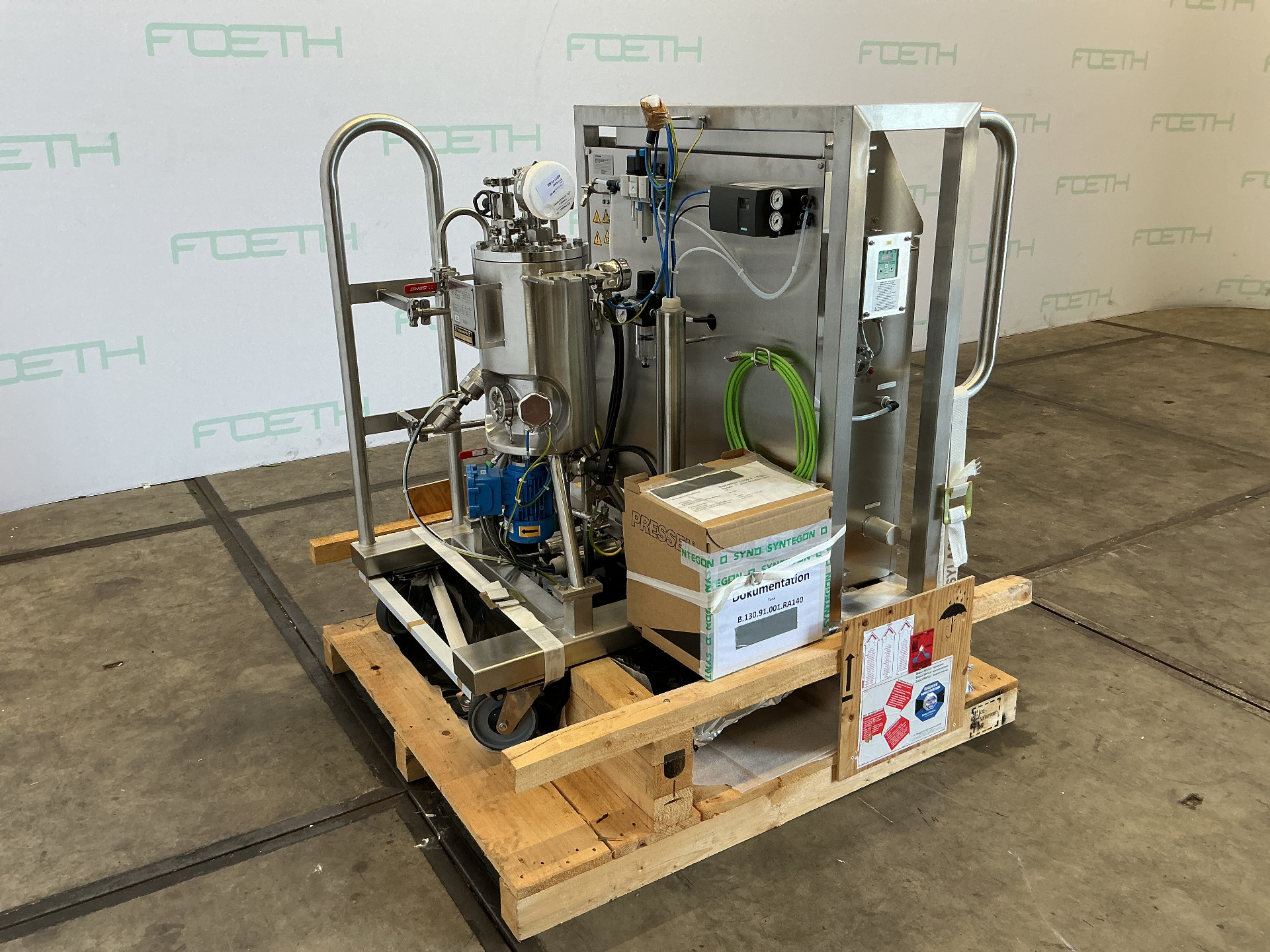 Maschine: PHARMATEC 6 Ltr mobile pharma reactor - NEW. - Stainless Ste Lösungsmittel