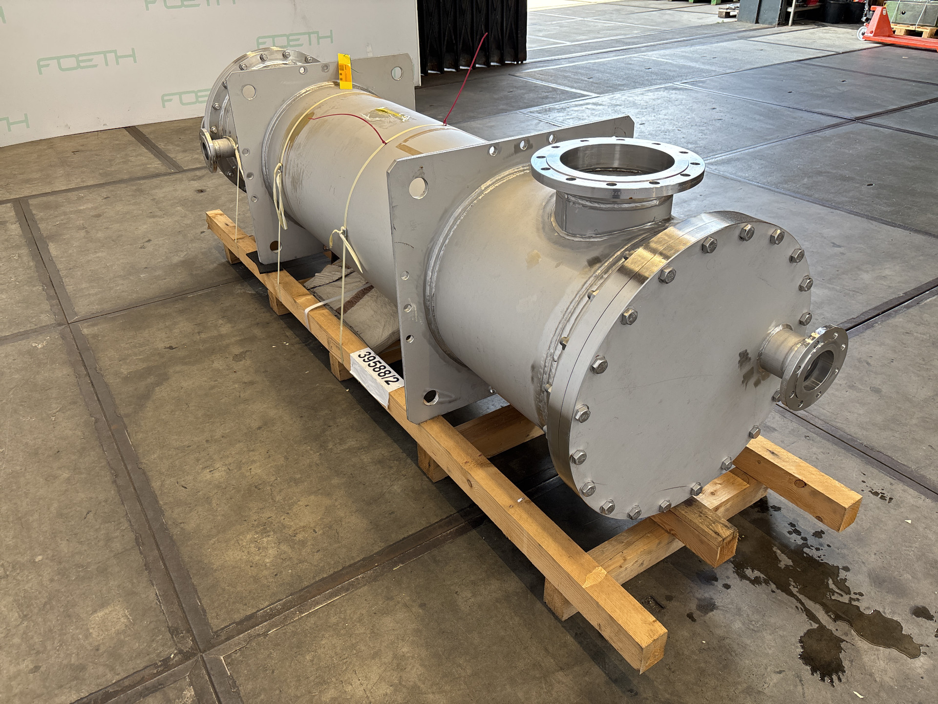 Maschine: DELLER Multi-pass (40 m2) - Shell and tube heat exchanger Gewürze