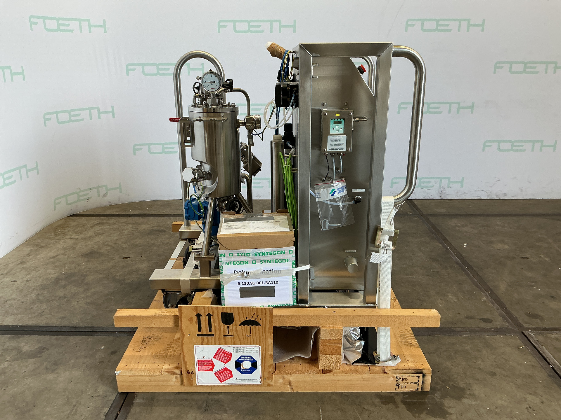 Maschine: PHARMATEC 6 Ltr mobile pharma reactor - NEW - Stainless Stee Lösungsmittel