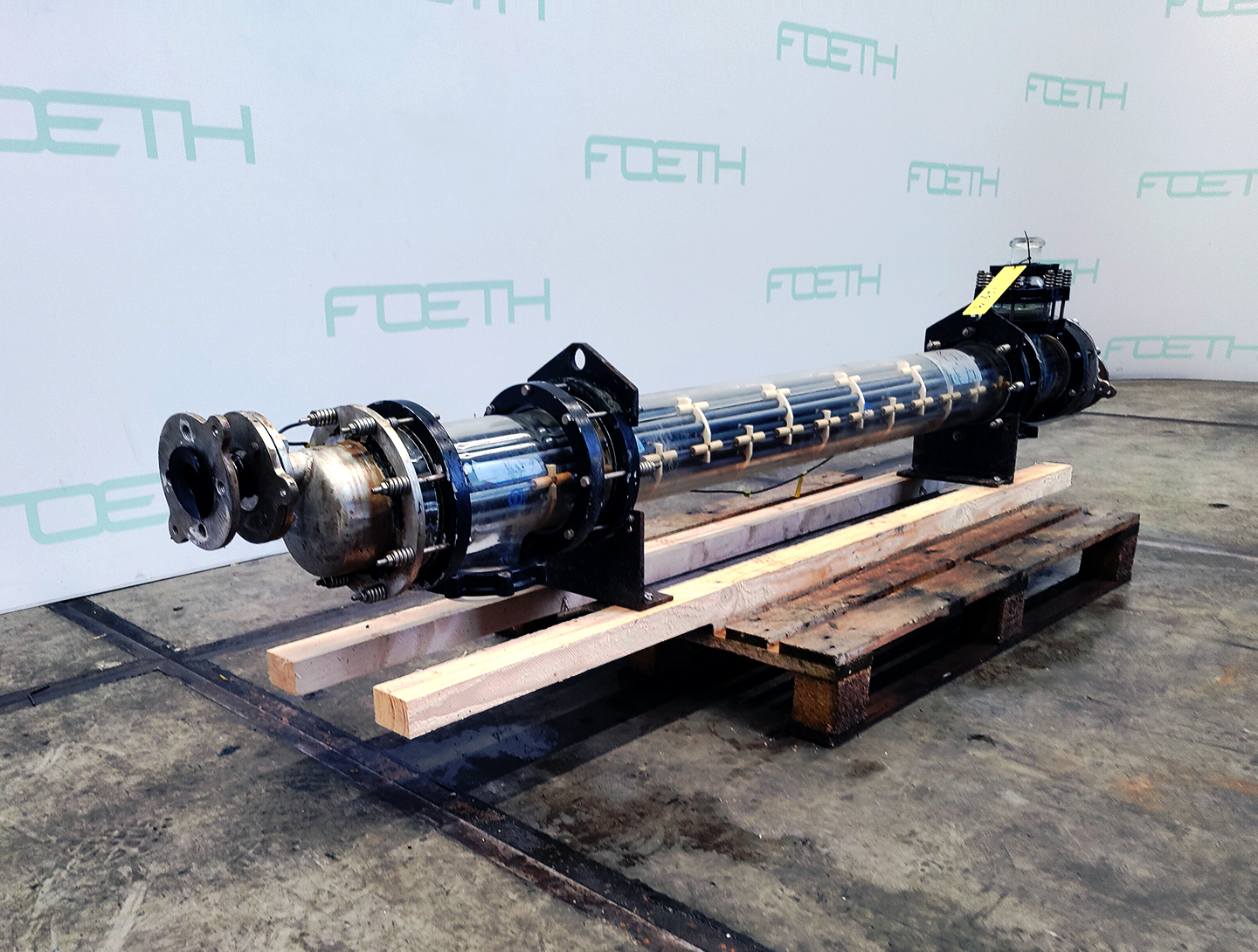 Maschine: QVF GLASSTECHNIK ROB 32/150/SH/3/SIC - 3,2 m² - Shell and tube heat Kunststoff und Gummi