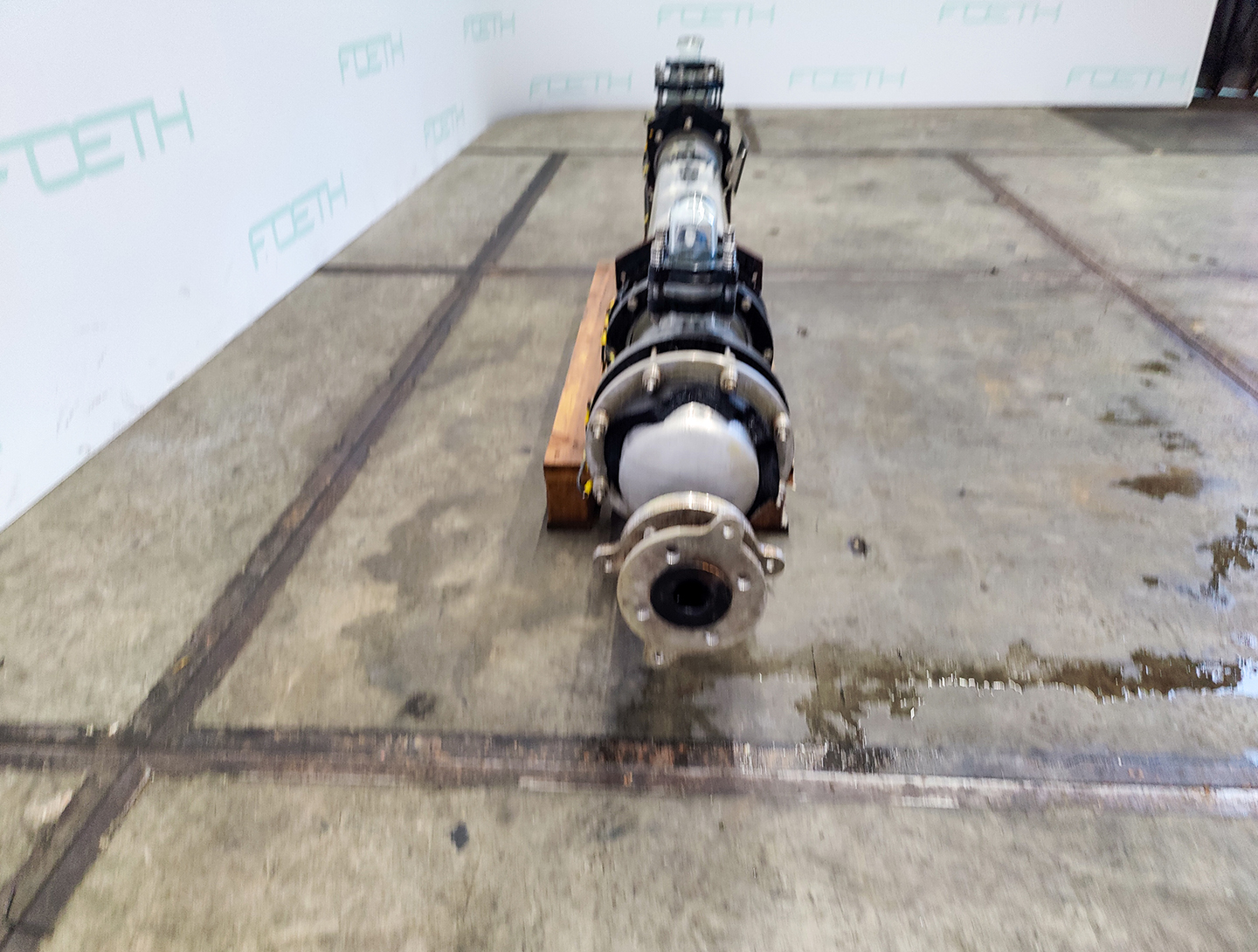 Maschine: QVF GLASSTECHNIK ROB 32/150/SH/3/SIC - 3,2 m² - Shell and tube heat Kunststoff und Gummi