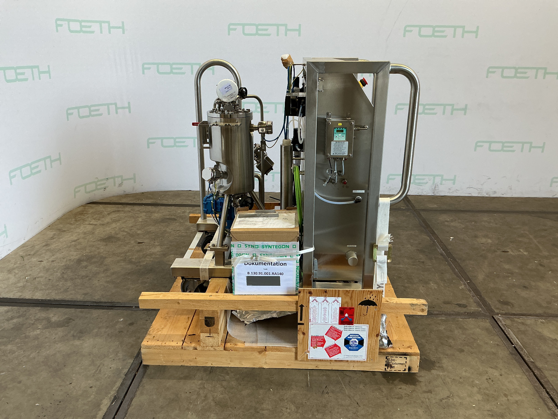 Maschine: PHARMATEC 6 Ltr mobile pharma reactor - NEW. - Stainless Ste Lösungsmittel