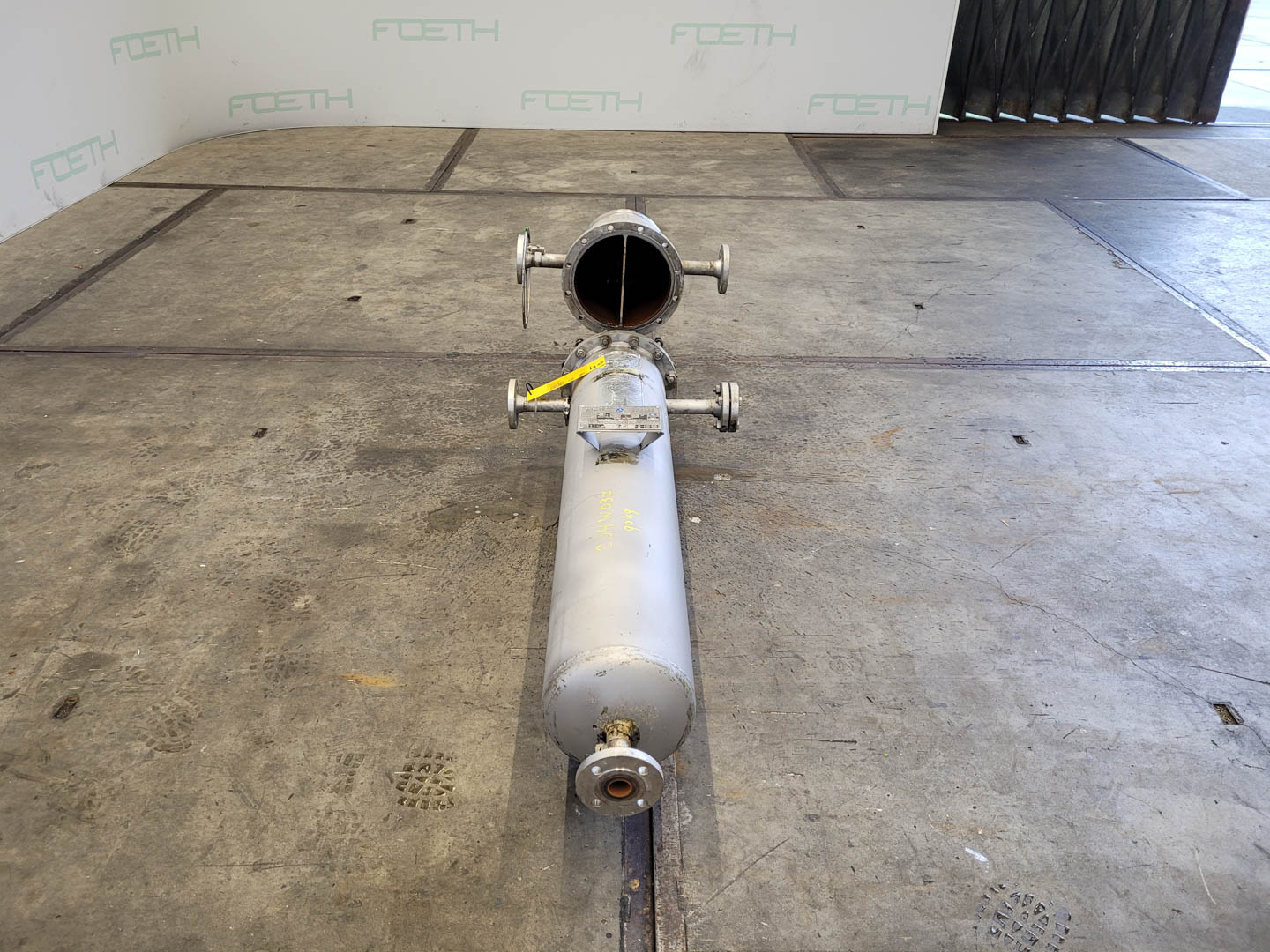 Maschine: SAG ASME VIII DIV 1 1m² - Shell and tube heat exchange Gewürze