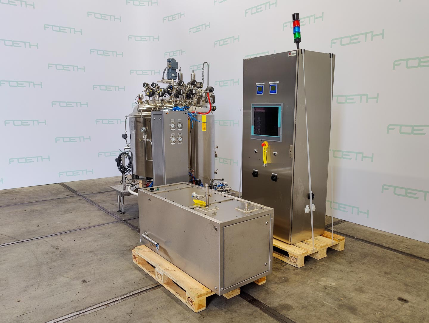 Maschine: APPLIKON Bioreactor 750 l - Stainless Steel Reactor Kunststoffe und Polymere