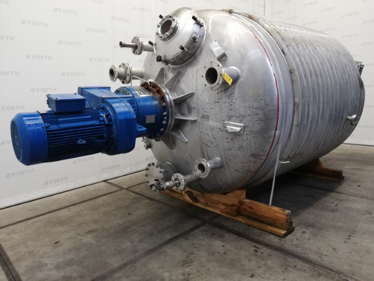 Maschine: RUDERT EDELSTAHL-TECHNIK Reaktor 10m3 - Stainless Steel Reactor Kunststoffe und Polymere