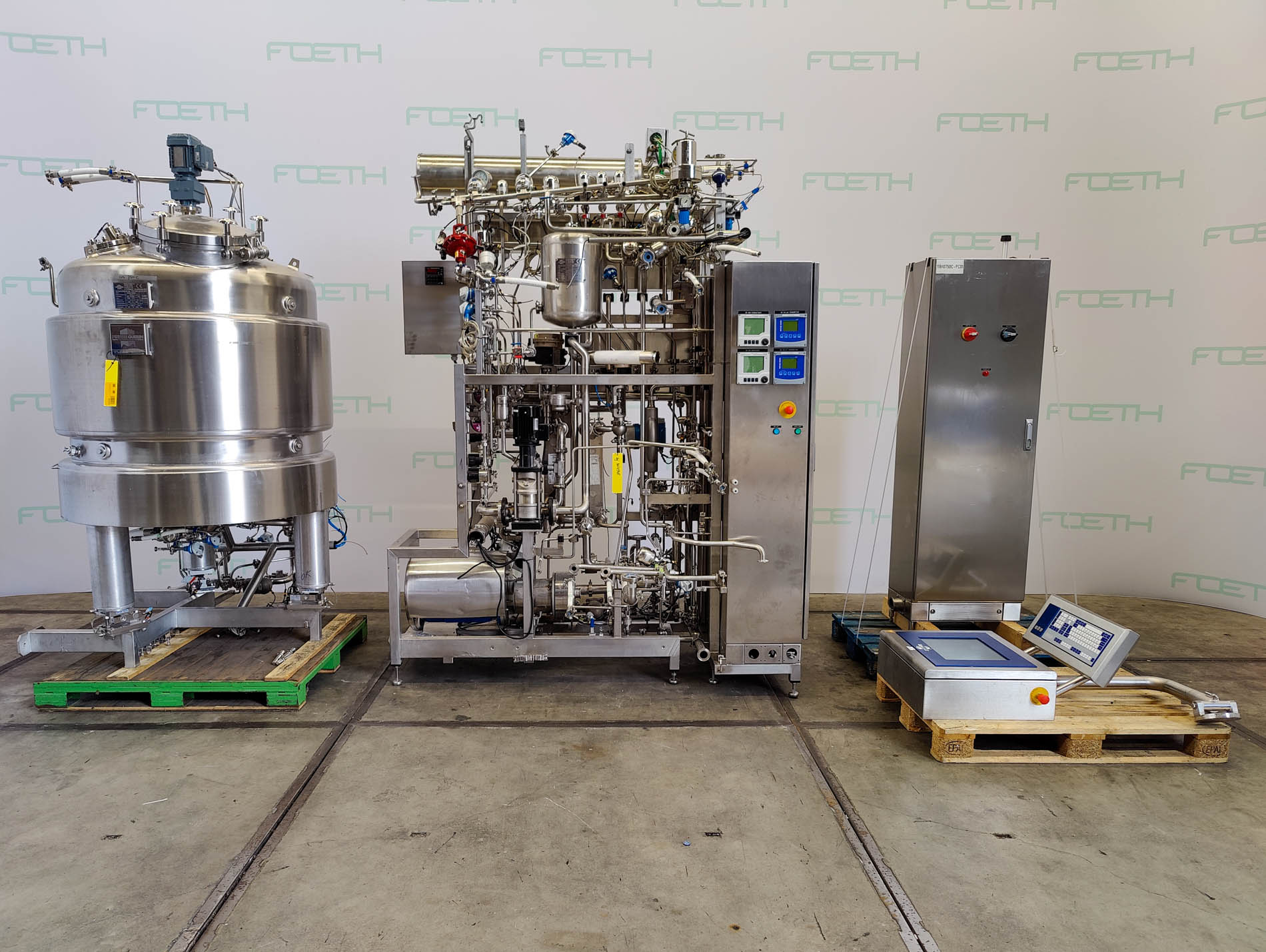 Maschine: PIERRE GUERIN Bioreactor 750L - Stainless Steel Reactor Kunststoffe und Polymere