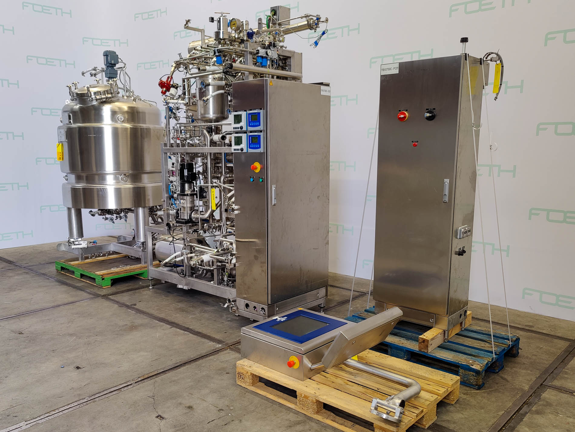 Maschine: PIERRE GUERIN Bioreactor 750L - Stainless Steel Reactor Kunststoffe und Polymere