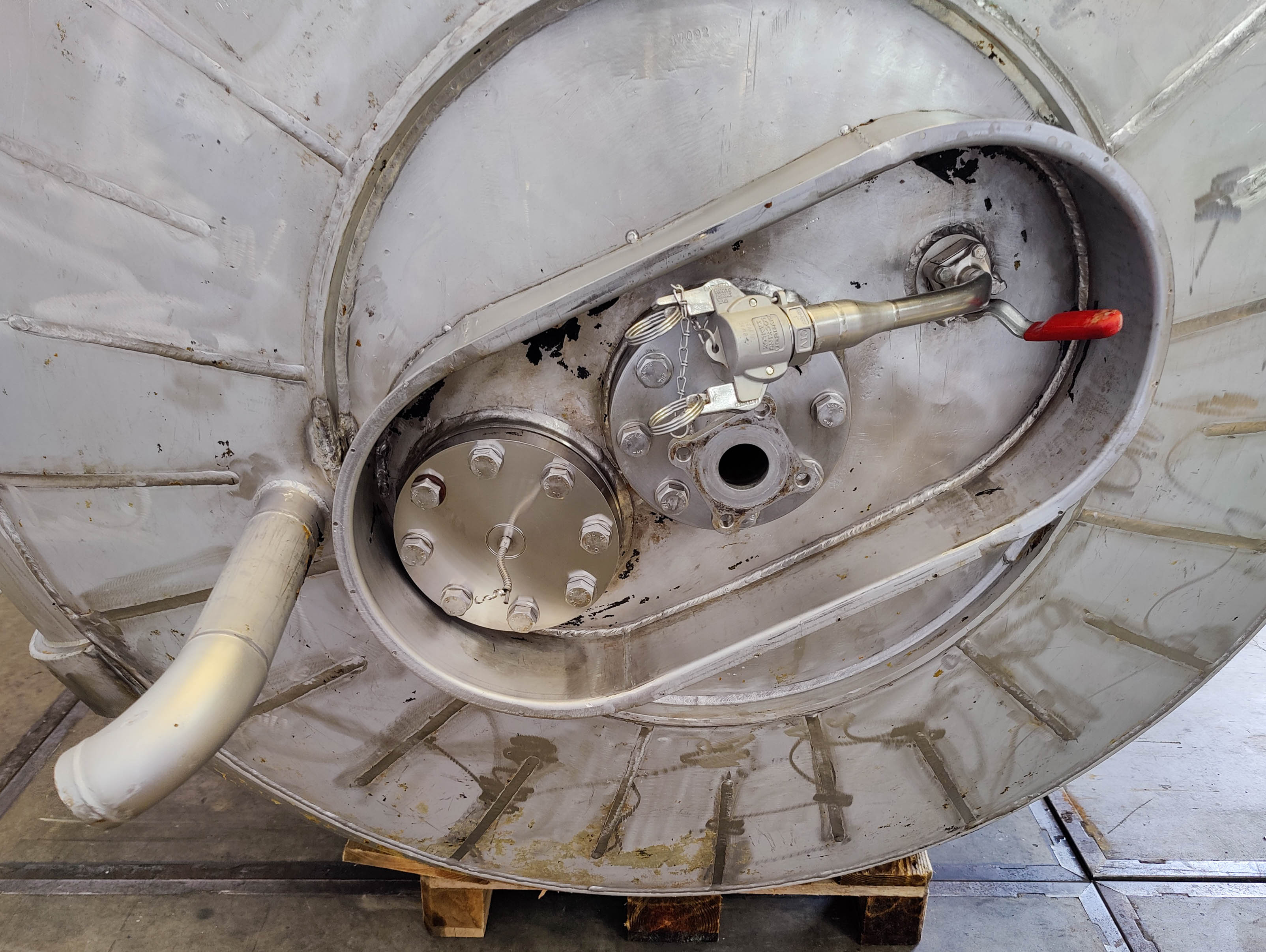 Maschine: ENCO bio-)reactor 5350 Ltr. - Stainless Steel Reactor Kunststoffe und Polymere