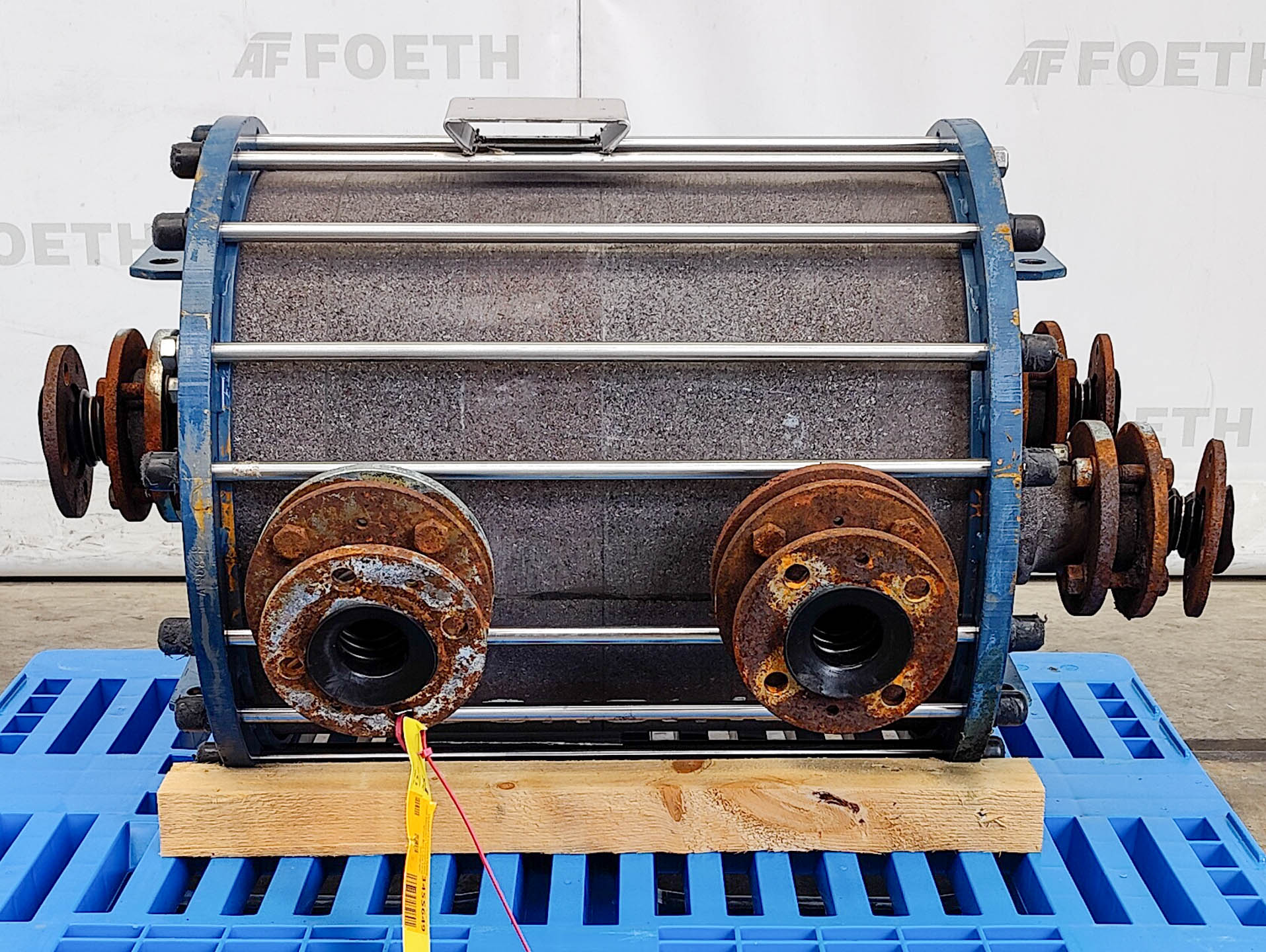 Maschine: GAB NEUMANN H-B-3,2 Ringnut - Shell and tube heat exchanger Gewürze