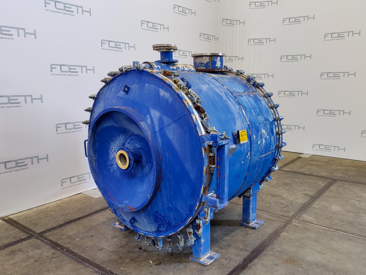 Maschine: ALFA LAVAL 3H-C-1T - 98m² Spiral - Shell and tube heat exch Gewürze